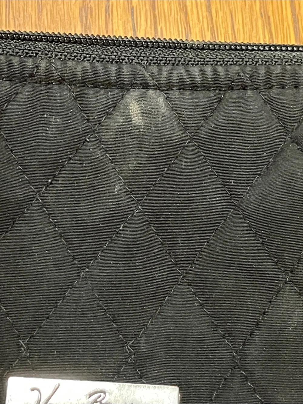 Vera Bradley quilted cosmetic